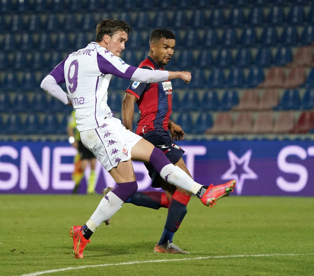 Dusan Vlahovic is set to sign a new contract at Fiorentina