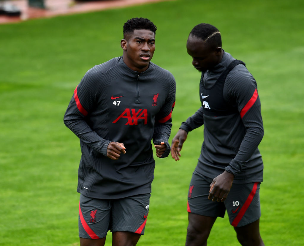 Taiwo Awoniyi and Sadio Mane