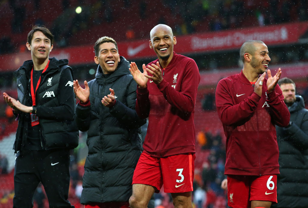 The dates for Fabinho and Firmino's Liverpool returns have been revealed