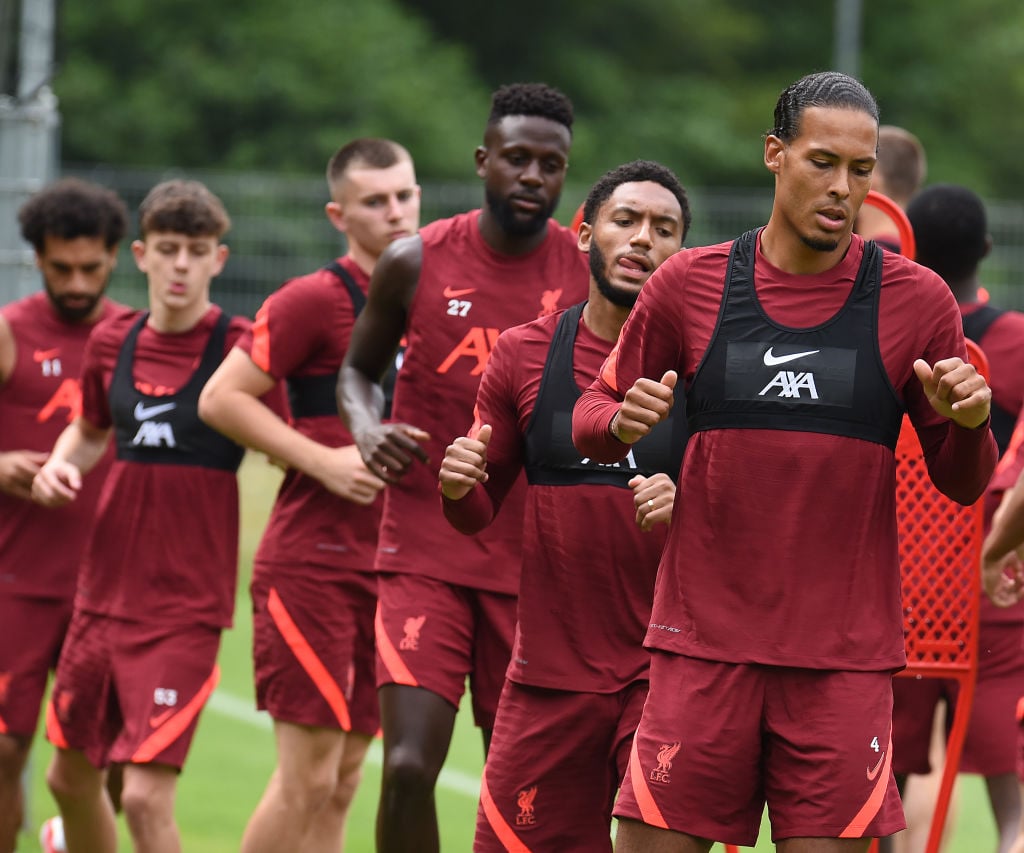 Liverpool Pre-Season Training session