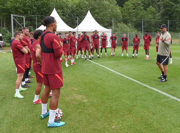 Liverpool Pre-Season Training session