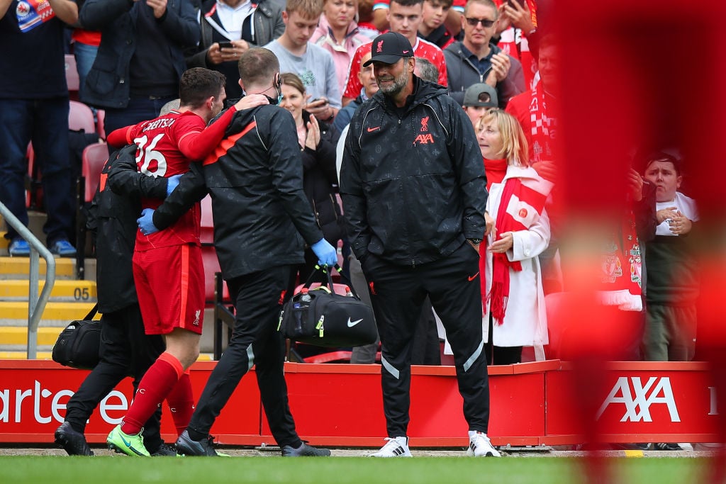 Jurgen Klopp has praised Andy Robertson