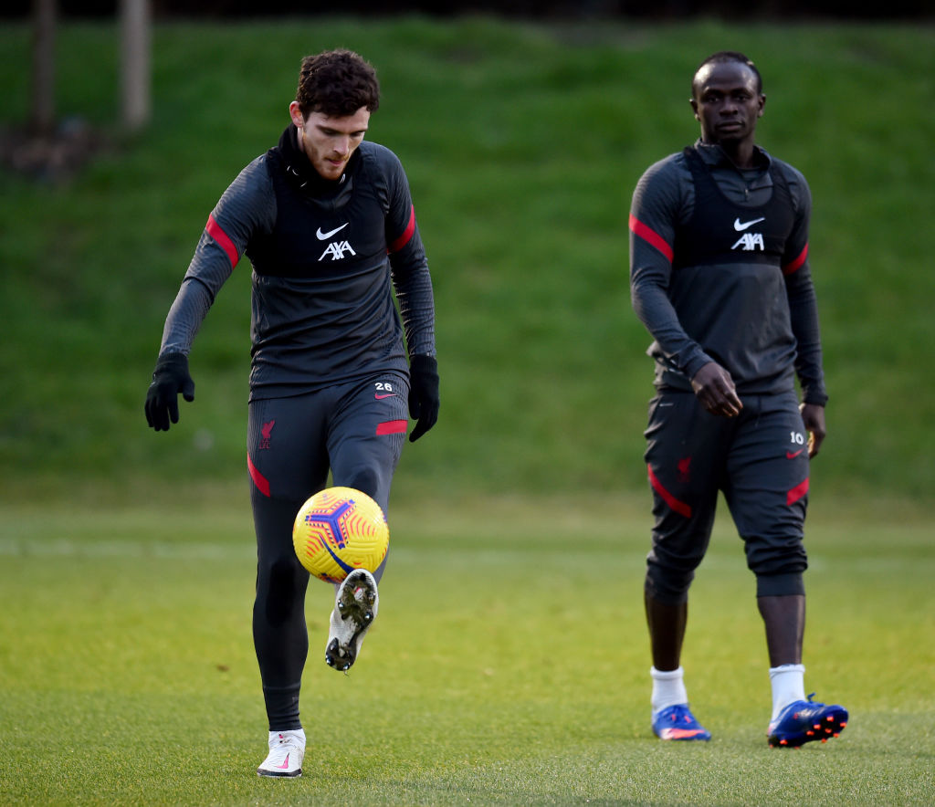 Liverpool have opened talks with Sadio Mane and Andy Robertson