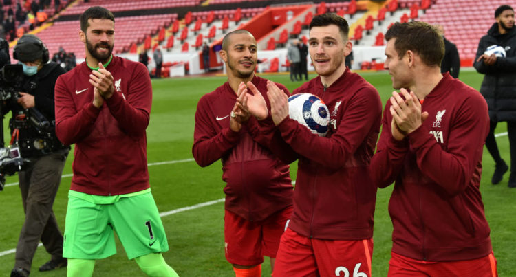 Photo by Andrew Powell/Liverpool FC via Getty Images