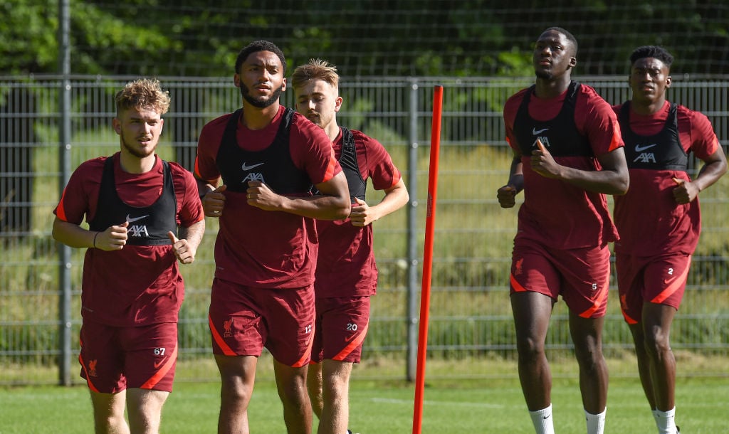 Liverpool Pre-Season Training session