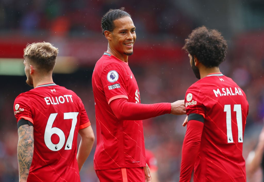 Virgil van Dijk is crucial to Liverpool on the attack