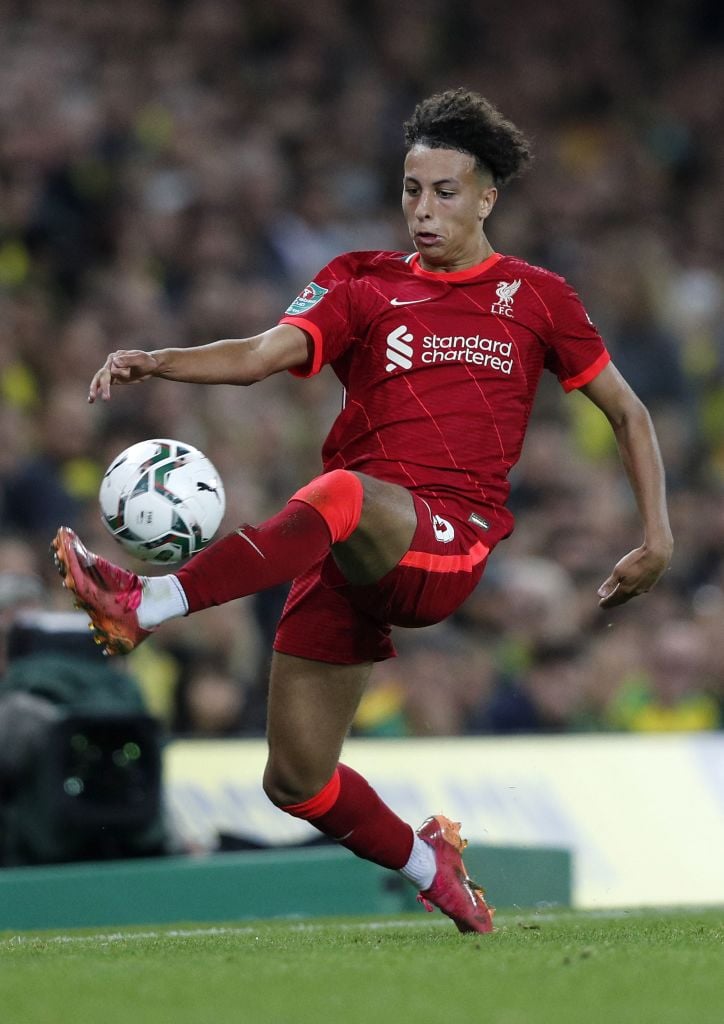 Liverpool fans have reacted to Kaide Gordon v Norwich City