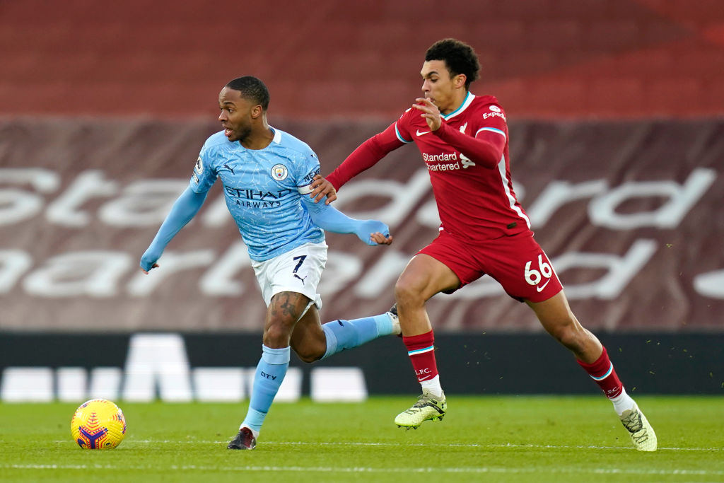 Raheem Sterling and Trent Alexander-Arnold
