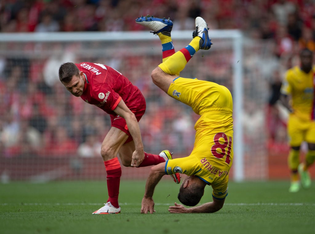 James Milner stunned pundits v Crystal Palace.