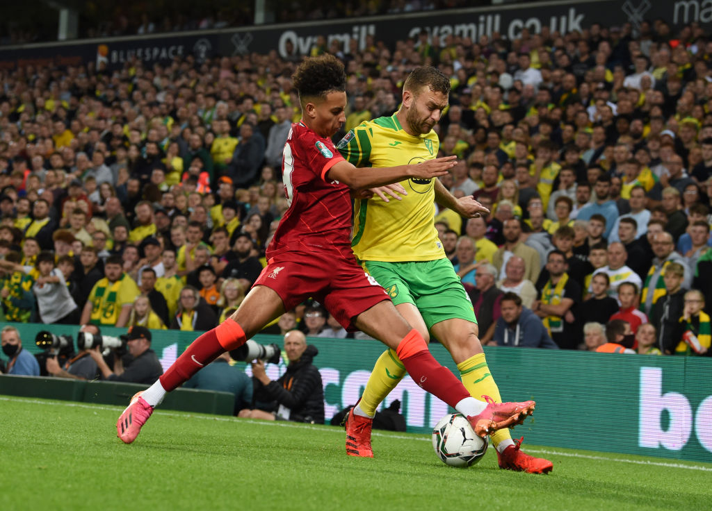 Norwich City v Liverpool - Carabao Cup Third Round