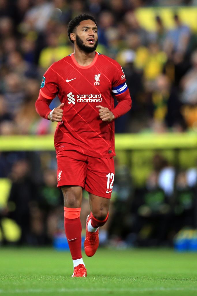 Joe Gomez has singled out Kaide Gordon for praise