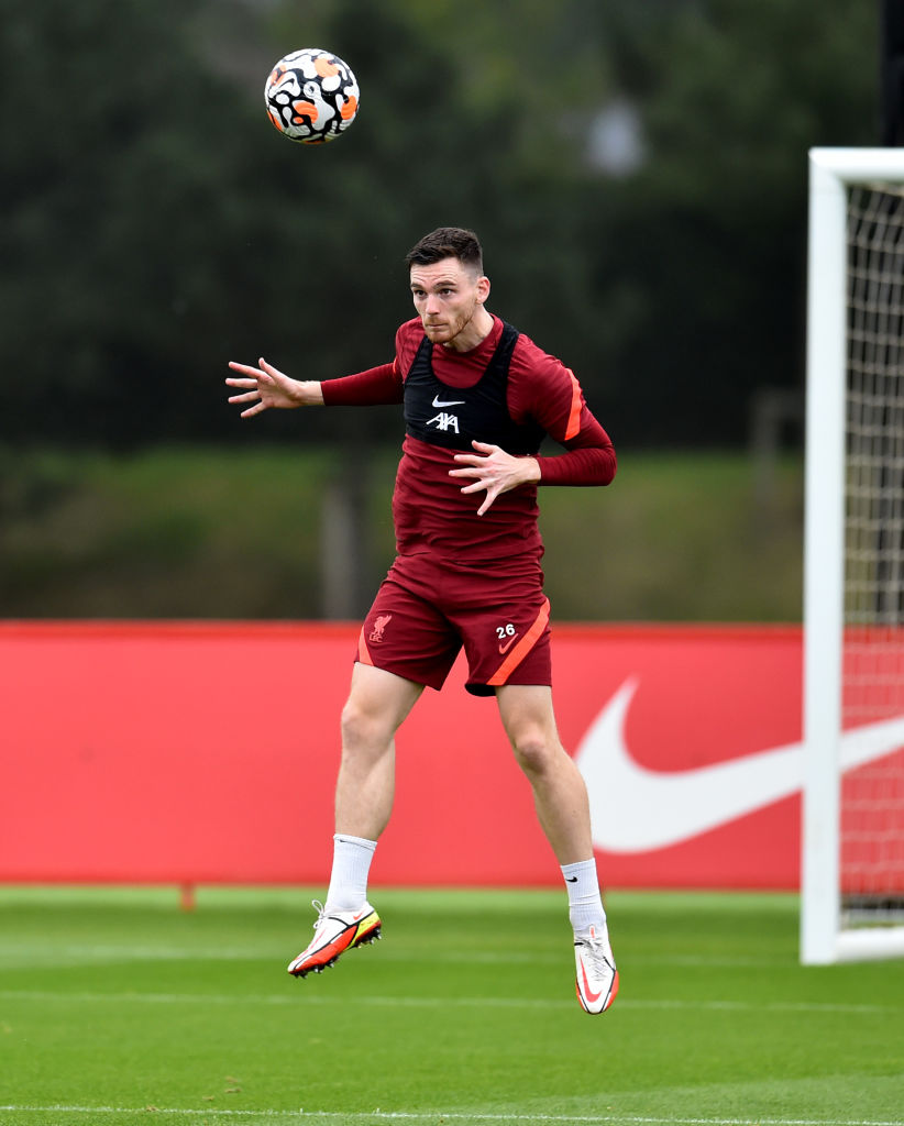 Andy Robertson to be dropped for Kostas Tsimikas for a while