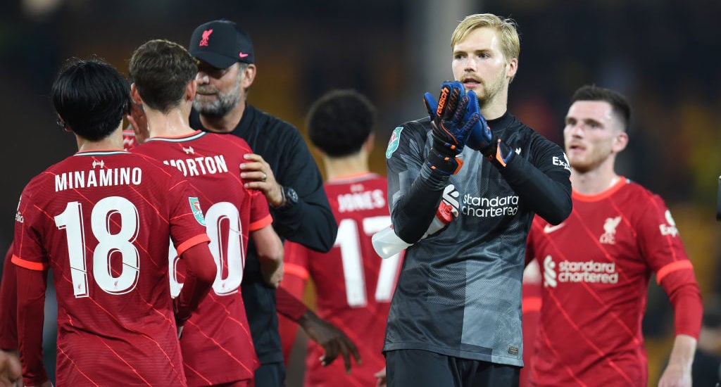 Norwich City v Liverpool - Carabao Cup Third Round