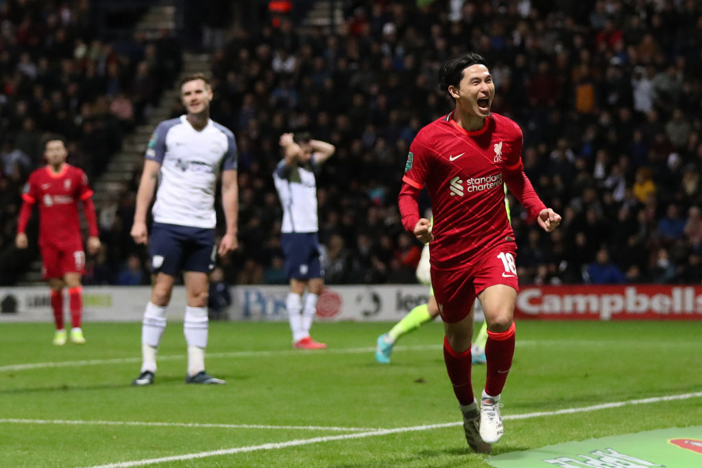 Preston North End v Liverpool - Carabao Cup Round of 16