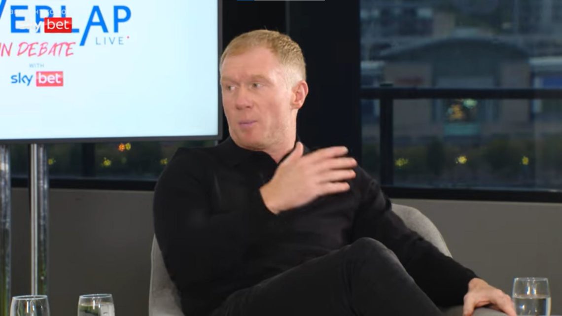 Paul Scholes on Mohamed Salah.