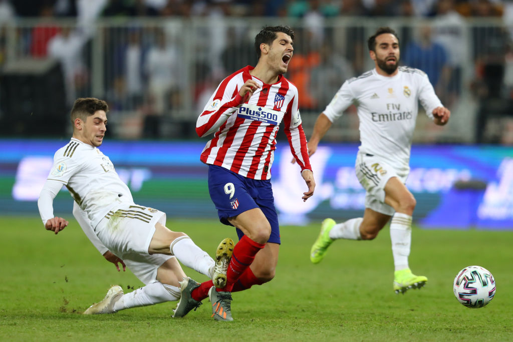 Real Madrid v Club Atletico de Madrid - Supercopa de Espana Final