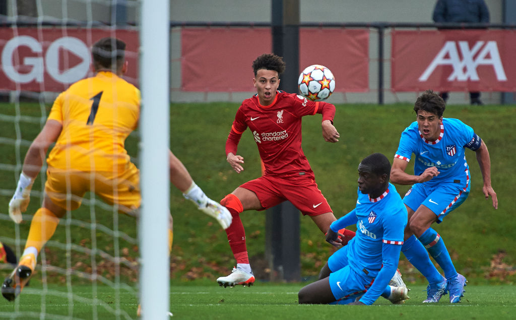 Liverpool v Atletico - UEFA Youth League