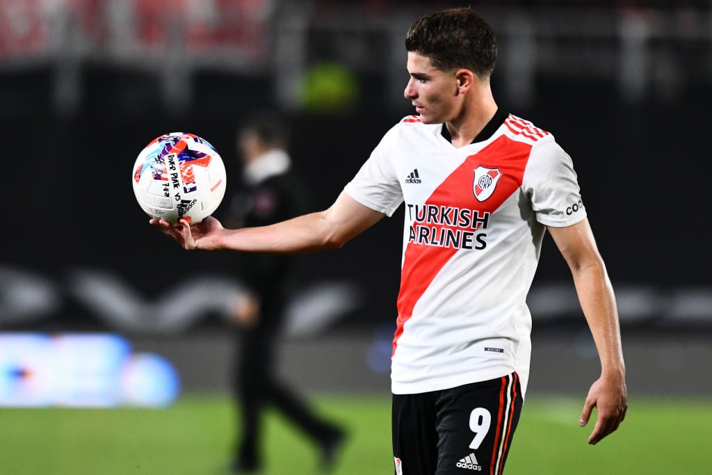 River Plate v Patronato - Torneo Liga Profesional 2021