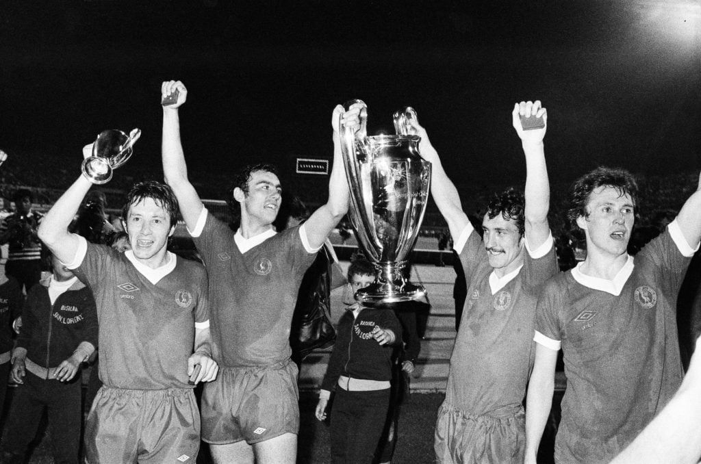 Liverpool first European Cup triumph 1977