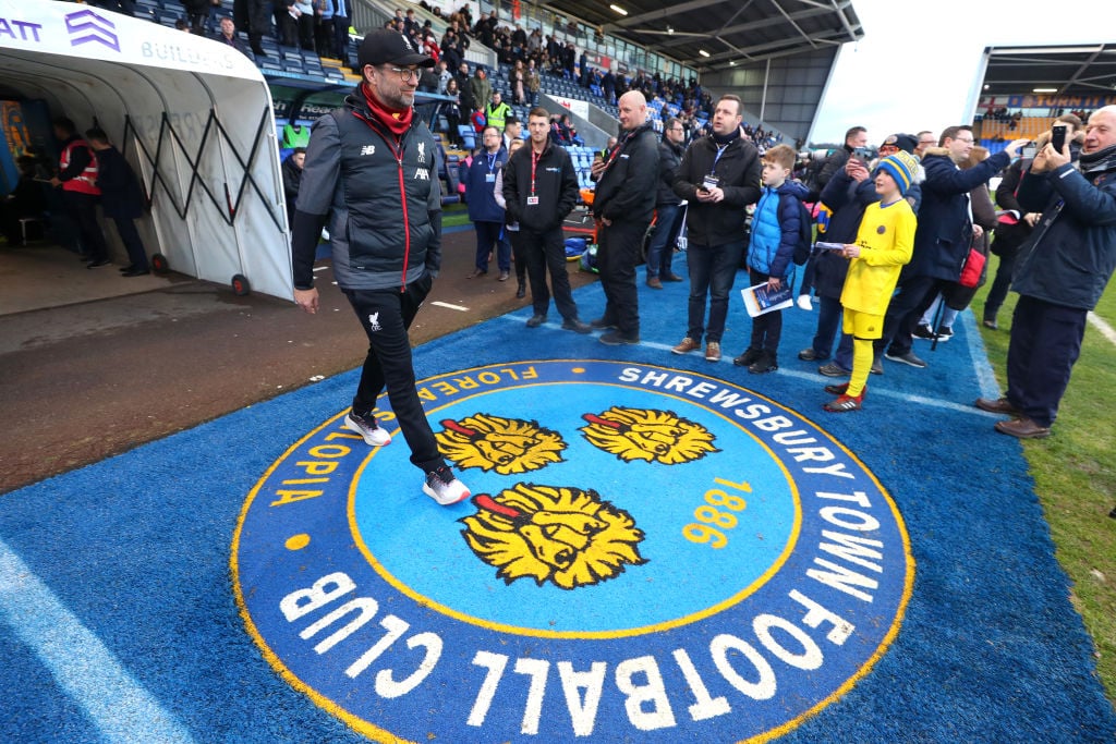 Shrewsbury Town v Liverpool FC - FA Cup Fourth Round