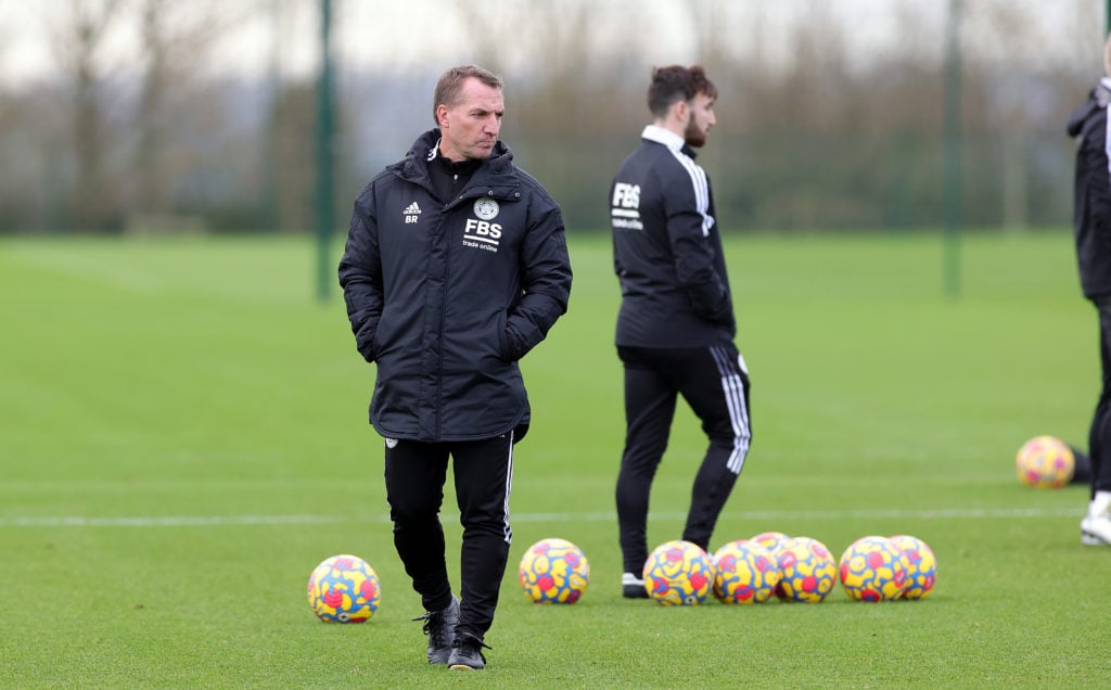 Leicester City Training Session and Press Conference