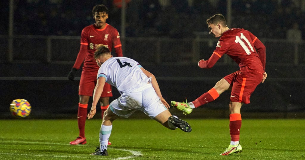 Liverpool U18 v Burnley U18 - FA Youth Cup