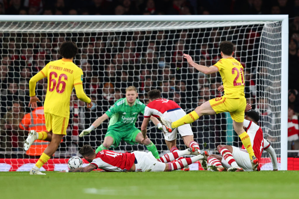 Arsenal v Liverpool - Carabao Cup Semi Final Second Leg
