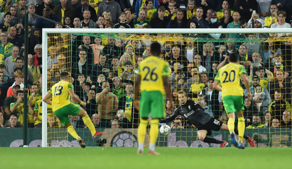 Norwich City v Liverpool - Carabao Cup Third Round