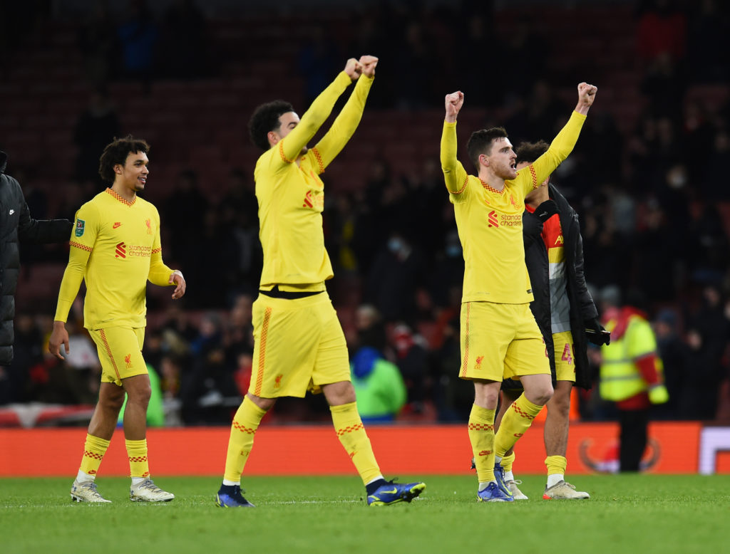 Arsenal v Liverpool - Carabao Cup Semi Final Second Leg