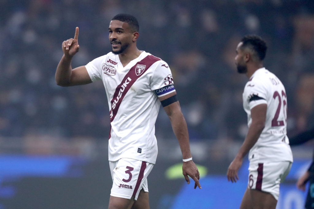 Gleison Bremer of Torino Fc  gestures during the Serie A