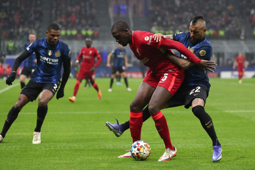 FC Internazionale v Liverpool FC: Round Of Sixteen Leg One - UEFA Champions League