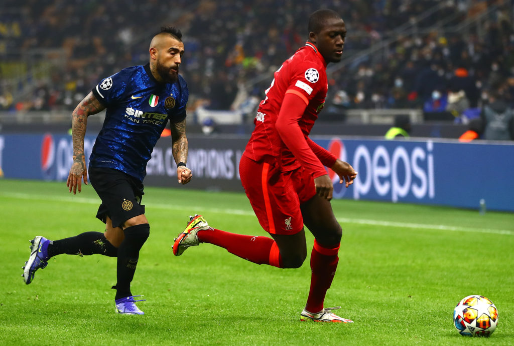FC Internazionale v Liverpool FC: Round Of Sixteen Leg One - UEFA Champions League