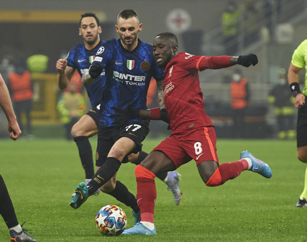 FC Internazionale v Liverpool FC: Round Of Sixteen Leg One - UEFA Champions League