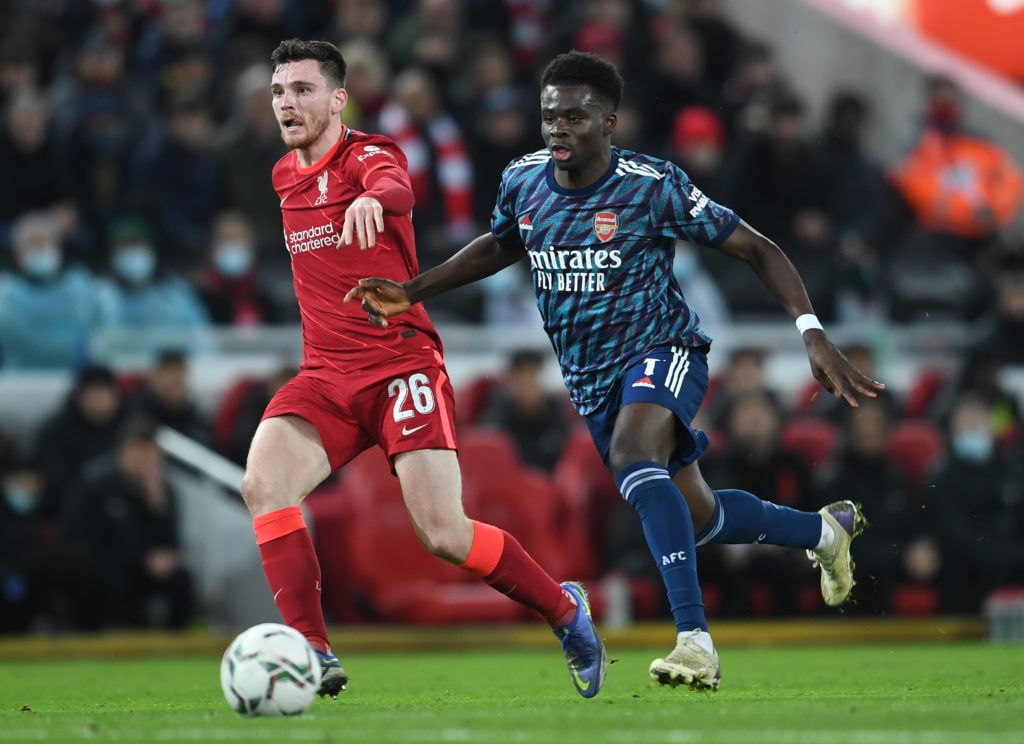 Liverpool v Arsenal - Carabao Cup Semi Final First Leg