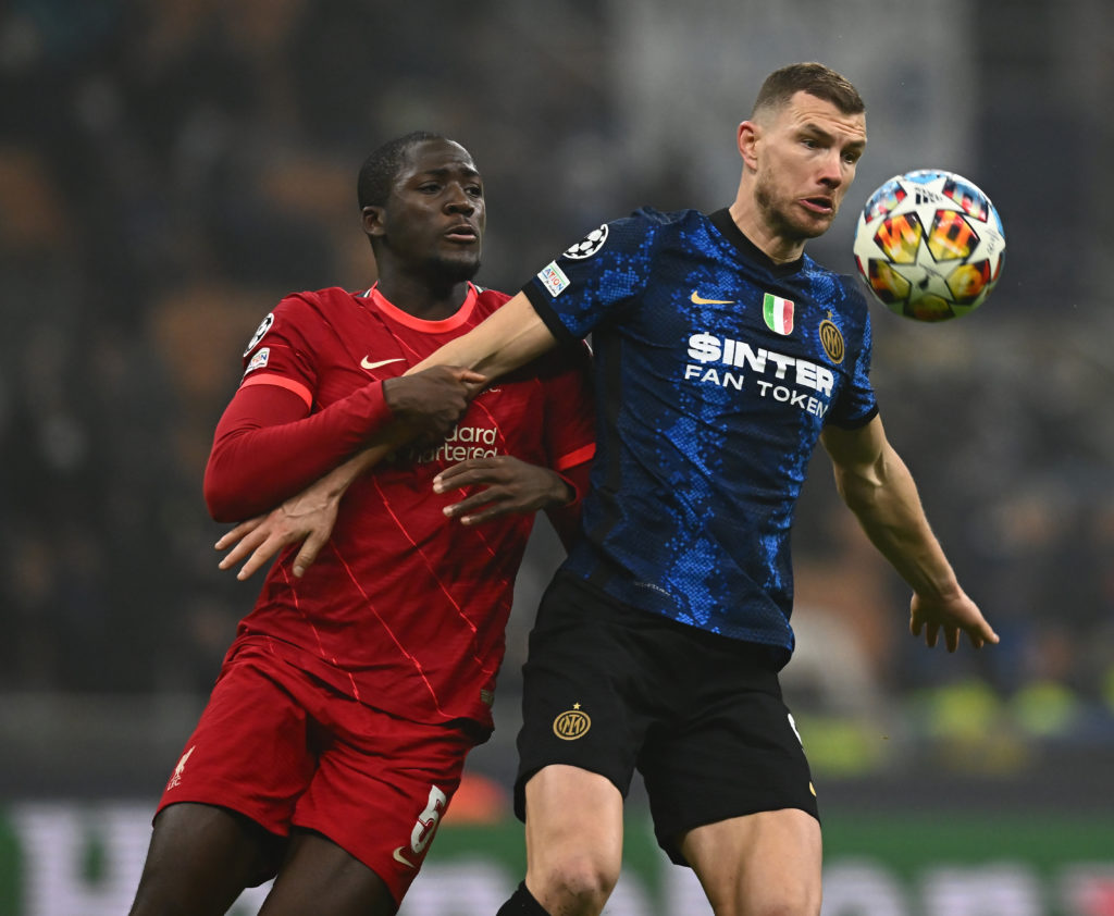 FC Internazionale v Liverpool FC: Round Of Sixteen Leg One - UEFA Champions League