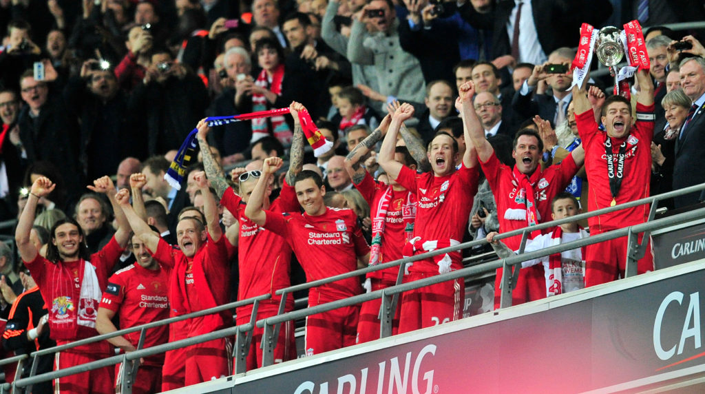 Liverpool's English footballer Steven Ge