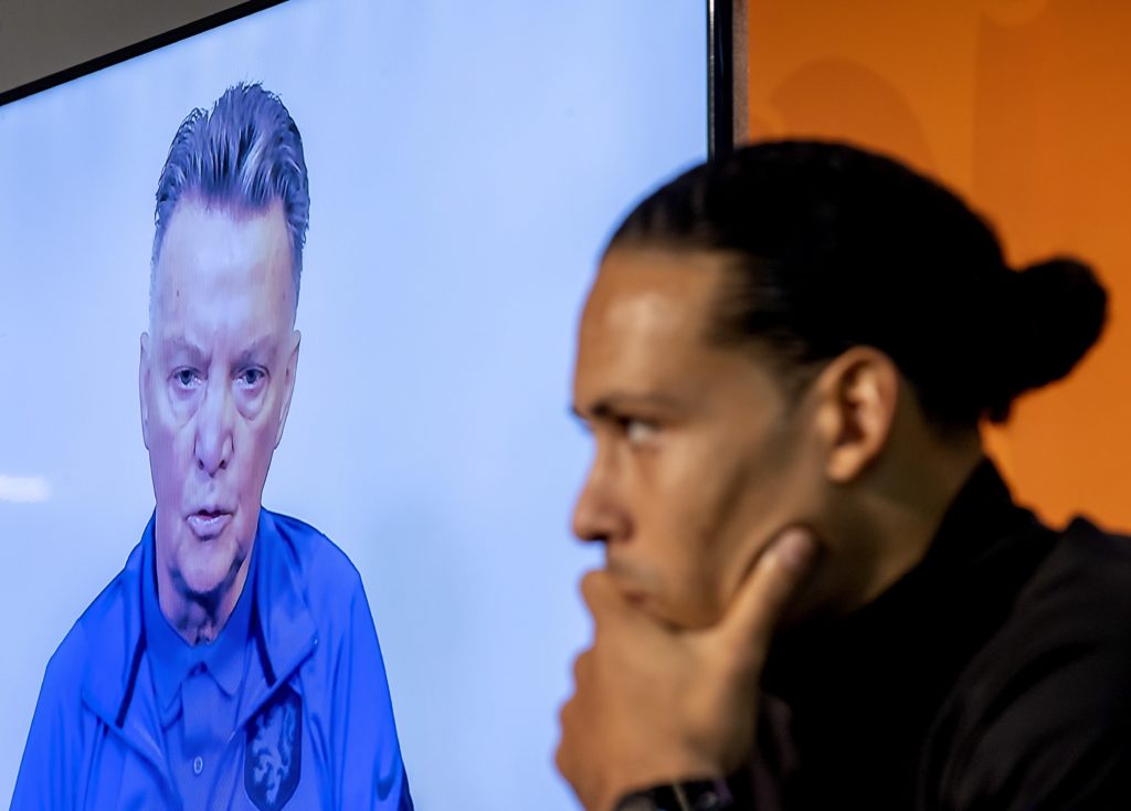 FIFA World Cup Qualifier"Press conference The Netherlands"