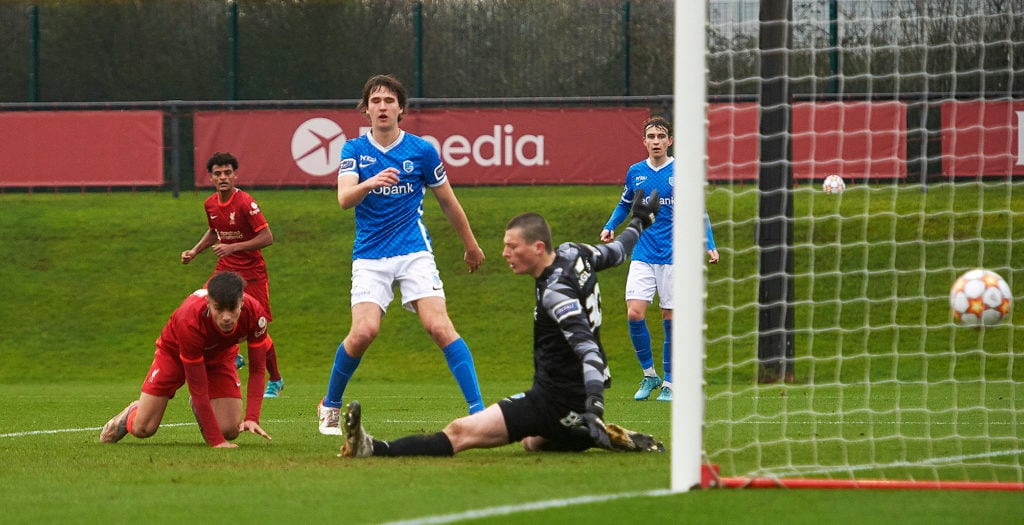 Liverpool FC v KRC Genk: Round Of Sixteen - UEFA Youth League