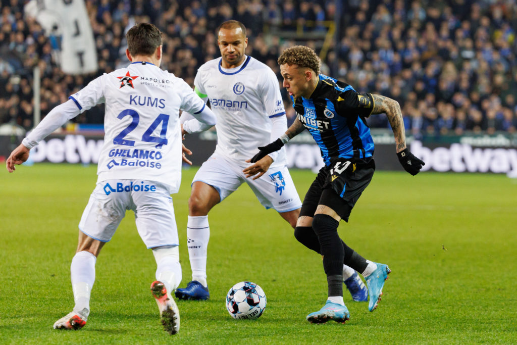 SOCCER CUP 1/2 FINAL CLUB BRUGGE VS KAA GENT