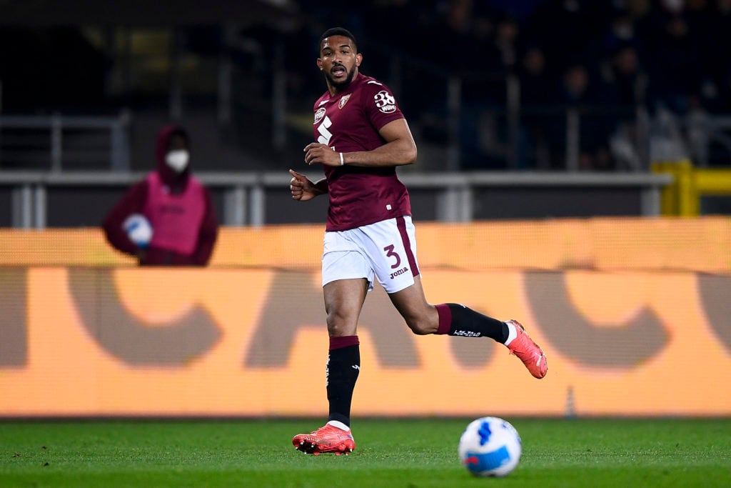 Gleison Bremer of Torino FC in action during the Serie A