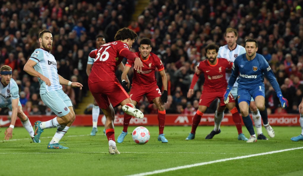 Liverpool v West Ham United - Premier League