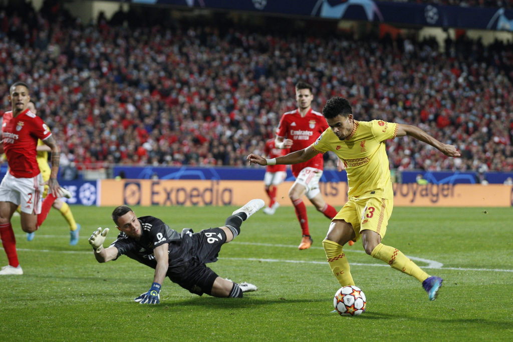SL Benfica v Liverpool FC Quarter Final Leg One - UEFA Champions League