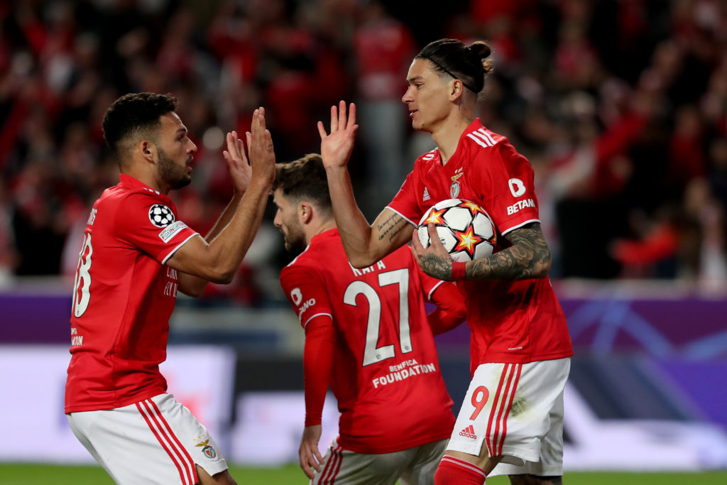 SL Benfica v Liverpool FC Quarter Final Leg One - UEFA Champions League