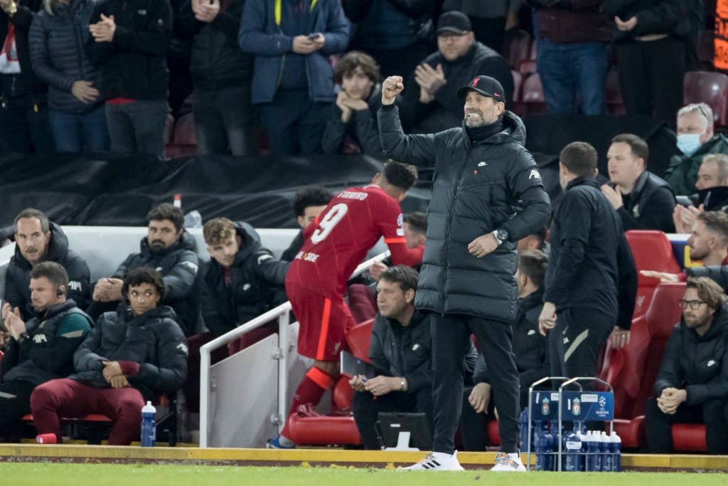 Liverpool FC v SL Benfica Quarter Final Leg Two - UEFA Champions League