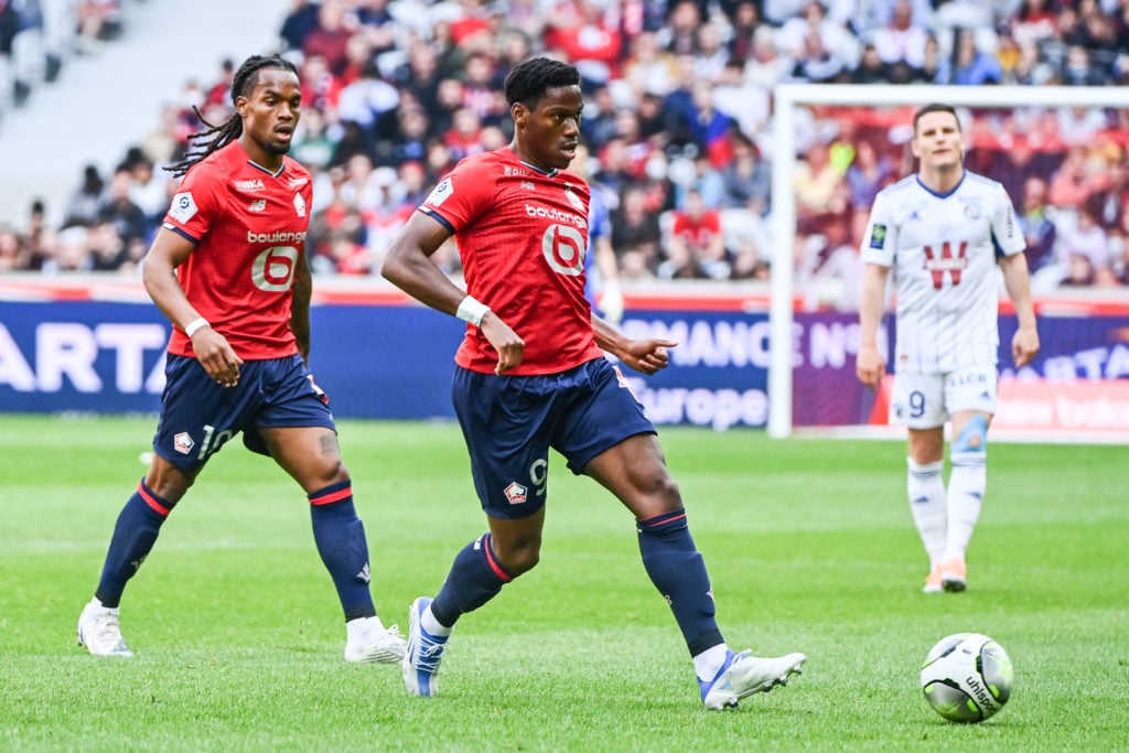 Lille OSC v Racing Club de Strasbourg - Ligue 1 Uber Eats