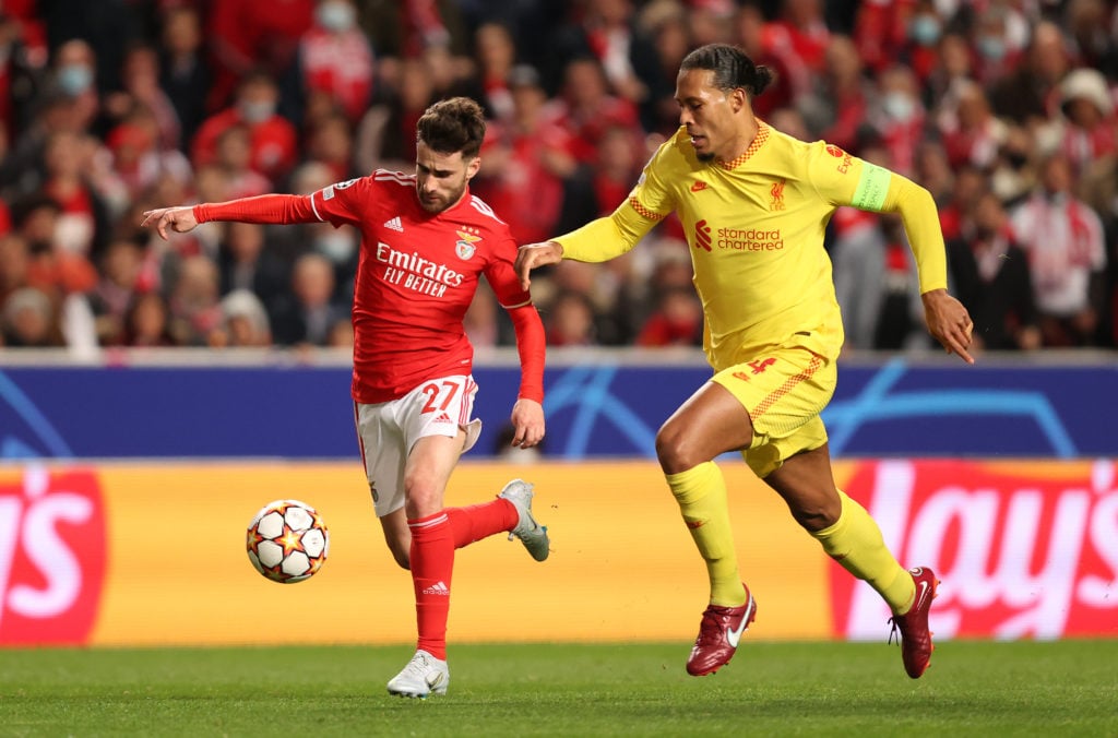 SL Benfica v Liverpool FC Quarter Final Leg One - UEFA Champions League