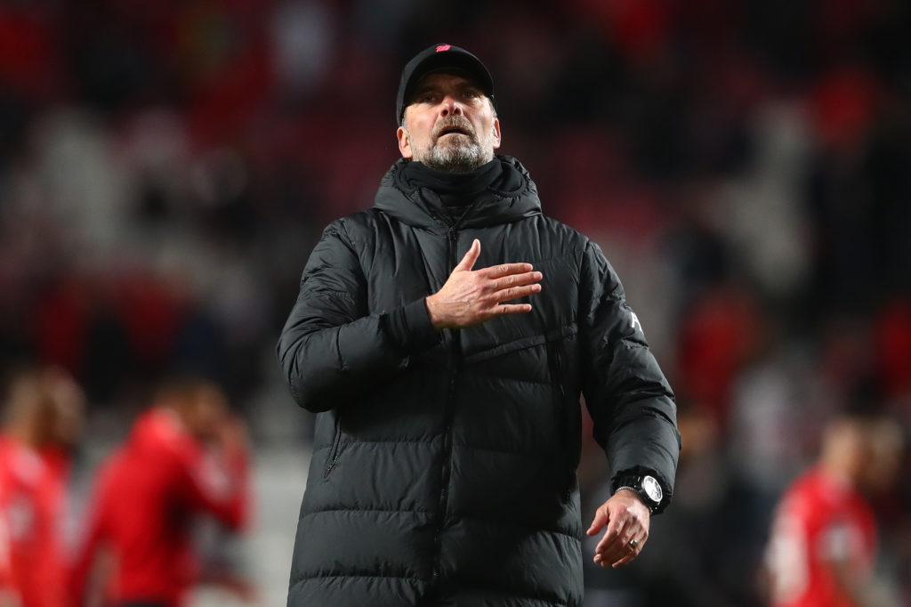 SL Benfica v Liverpool FC Quarter Final Leg One - UEFA Champions League
