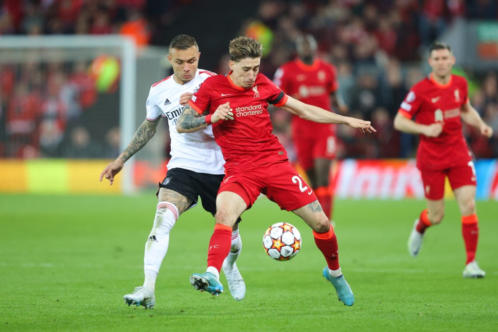 Liverpool FC v SL Benfica Quarter Final Leg Two - UEFA Champions League