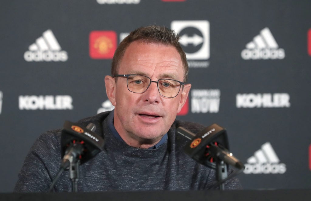 Manchester United Training Session And Press Conference