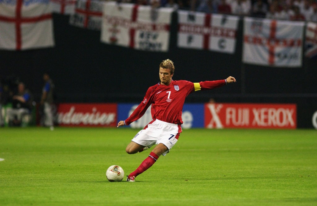 David Beckham of England